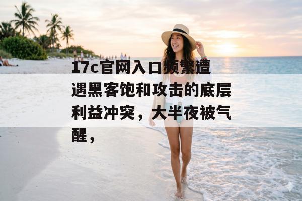 17c官网入口频繁遭遇黑客饱和攻击的底层利益冲突,大半夜被气醒,