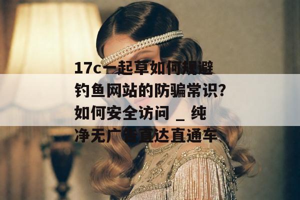 17c一起草如何规避钓鱼网站的防骗常识？如何安全访问 _ 纯净无广告直达直通车